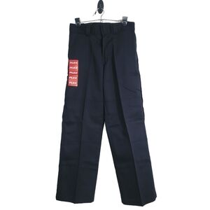 Dickies Mens Flex Work Pants 30X30 Black Loose Fit Double Knee